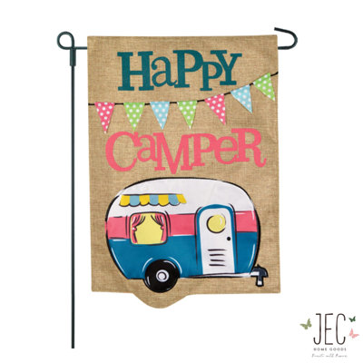 Double Sided 18'' H x 12.5'' W Polyester Garden Flag