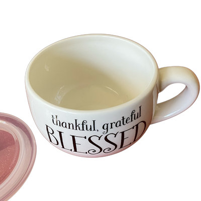 Ensemble de grandes tasses à soupe 4 pièces Renesmee