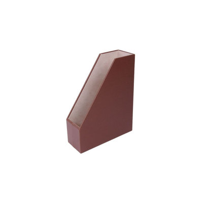 Michou Faux Leather Magazine Holder