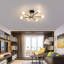 Modern 52cm 6-Light Sputnik Semi Flush Ceiling Light With Bulbs-1019957277