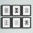 Calter Geometric Abstract Matted Framed Graphic Art-1316086112