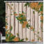 Floral Shower Curtain with Hooks Included-95077503-95077513