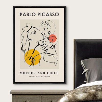 Classical Artwork " Mother And Child By Pablo Picasso Nature Wilderness "