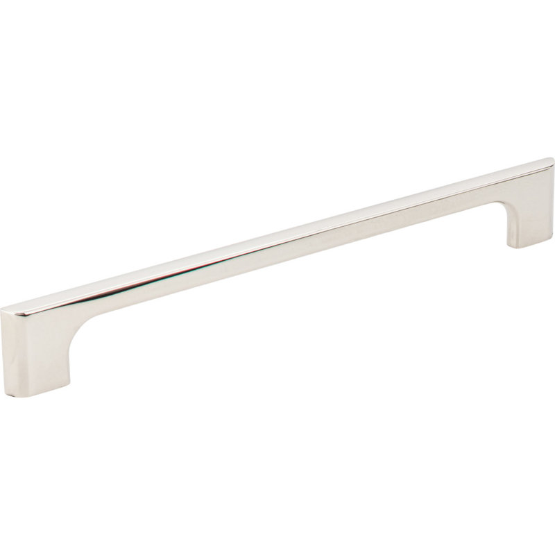 Leyton Bar Pull, Polished Nickel, 7 9/16"
