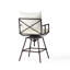 Tabouret de bar pivotant à hauteur ajustable-1280801496