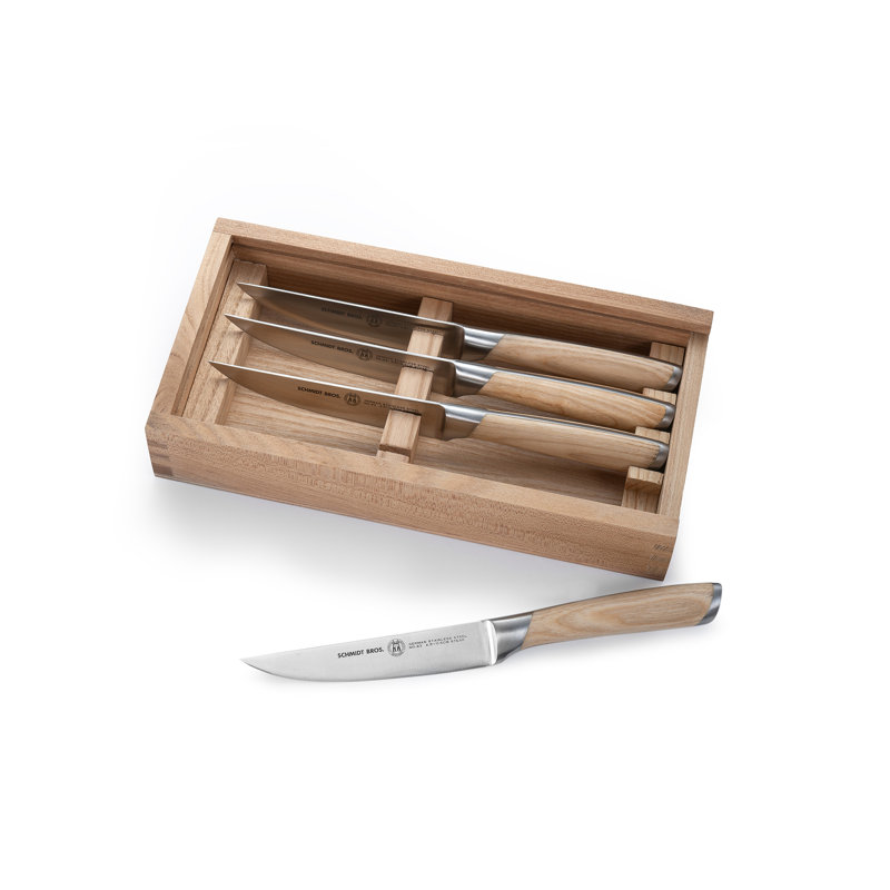 Schmidt Brothers Cutlery Summit 4-Piece Steak Knife Set
