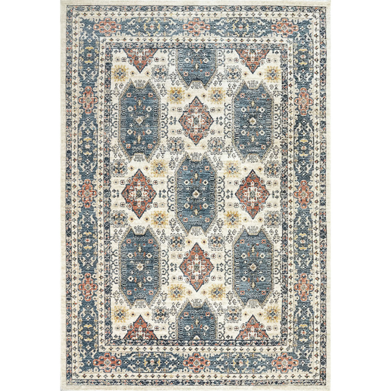 Igikpak Oriental Indoor Rug, Rectangle 3' x 5'