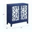 Elegant Console Cabinet With Mirror Doors And Spacious 2-Door Storage For Modern Interiors