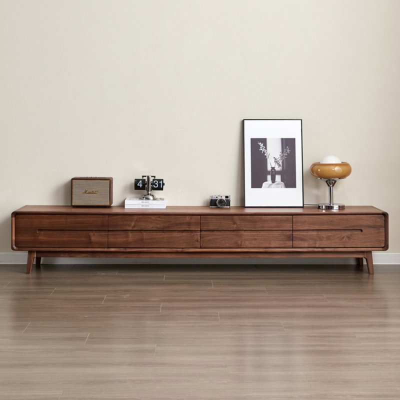 Simple Solid Wood TV Cabinet