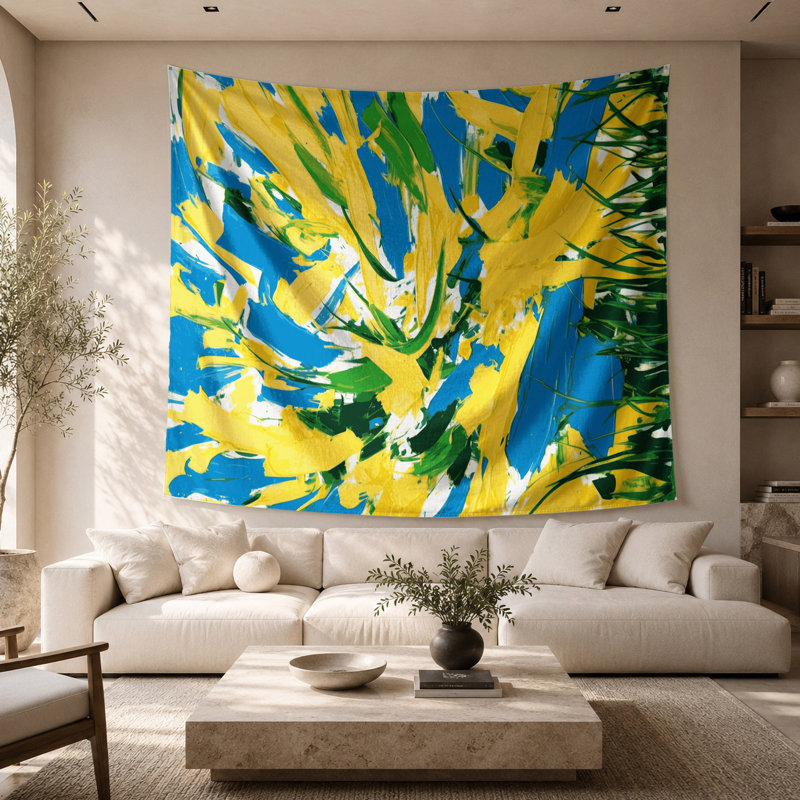 Tapisserie murale Neo Expressionism, 26 po x 36 po