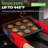 Nutrichef 3-Piece Nonstick Cookie Sheet Tray Set - Baking Pans With Blue Silicone Handles, Stackable Design, Easy To Clean, Small, Medium, Large Carbon Steel Cookie Pans, Oven Safe To 446°F