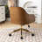Genuine Leather Upholstered Office Chair-1751880201