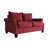 Mayner Fabric Reception Loveseat-1169084589