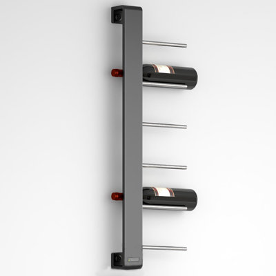 Hikmah 6 Bottle Wall Mounted Wine Bottle Rack in