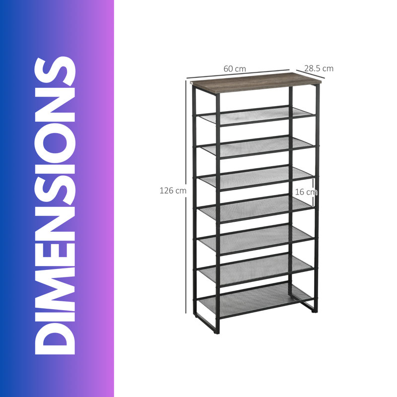 Benius 28 Pair Shoe Rack