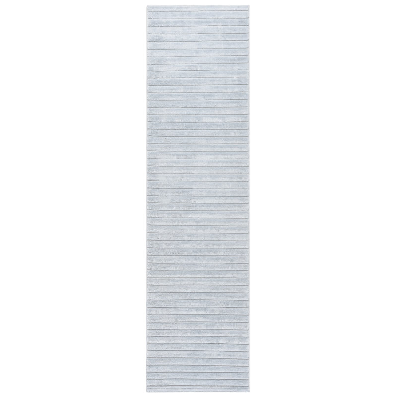 Tapis bleu Selena 682, Tapis de couloir 2 pi 2 po x 8 pi