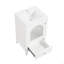 Meuble-lavabo de 20 po avec lavabo, armoire de salle de bain avec porte en verre à fermeture douce, tiroir-445988387