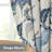 Ada Floral Botanical Print Flower Leaf Lined Thermal Insulated Room Darkening Blackout Tie Up Window Curtains 2 Layers-808449468