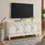 Buffet rétro en bois avec rangement-122632922