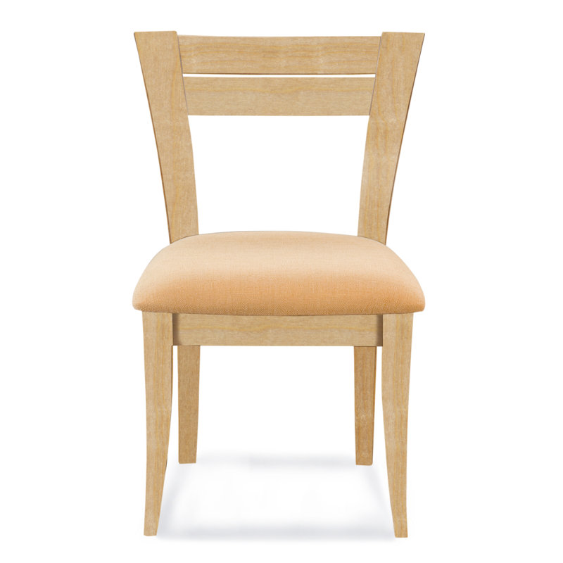Claverley 19.5'' H Upholstered Side Chair, Natural, Chambray