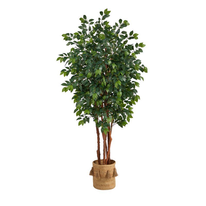 84'' Faux Foliage Tree in Planter