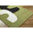 Jaykwon Abstract Hand Tufted Wool Area Rug in Green/White/Black-2090655465
