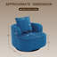Fauteuil d'appoint pivotant à 360 ° Modern-848103776