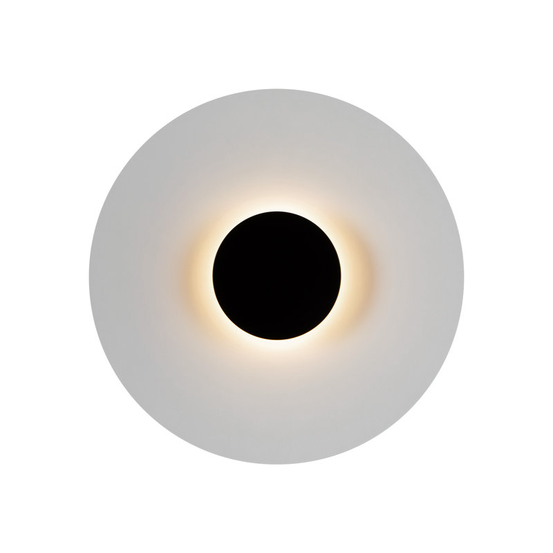 Cruz 1 - Light LED Wallchiere, Black/White, Black/White