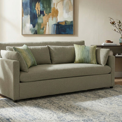 Canapé rembourré Roundhill Furniture, vert olive