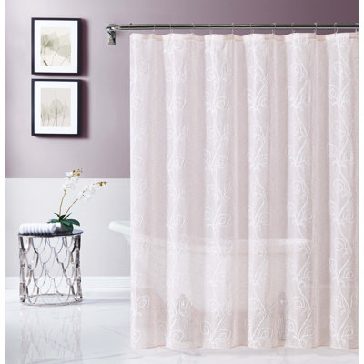 Carmella Floral Shower Curtain