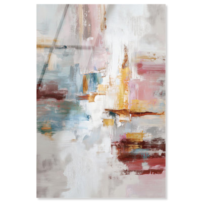 Décoration murale en acrylique Warmth and cool I par Art Remedy, prête à être suspendue