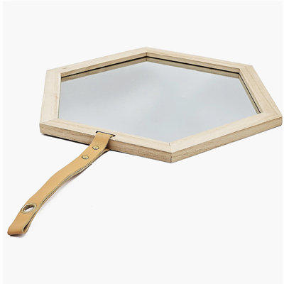 Harlan hexagonal mirror, 16x14''