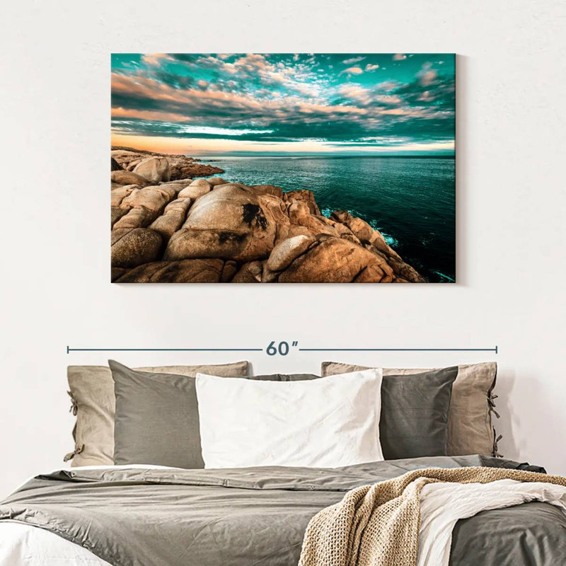 Gillard Dramatic Seascape, 32" H x 48" W