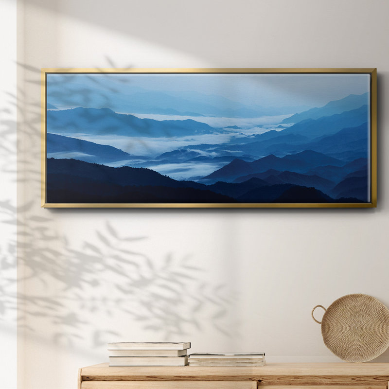 Misty Mountains XIII - Toile encadrée