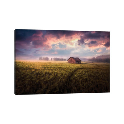 The Sun, It Fades In The Moonlight The Stars, They Fade In The Daylight by Mika Suutari - Wrapped Canvas Print