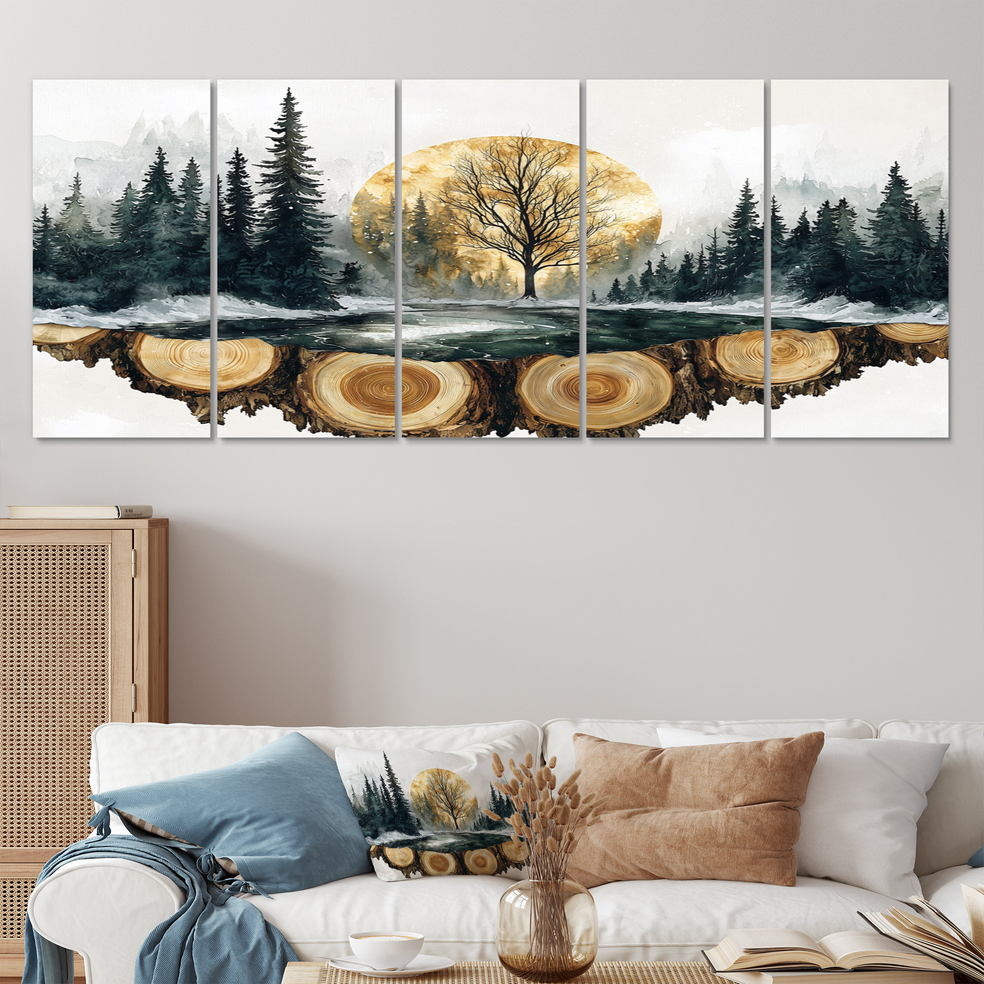 Photo inspiration: Fresh Look at Millwood Pines Cateline Forest Wall Decor