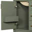 Meuble-lavabo moderne 24 po avec lavabo en céramique, porte à fermeture douce, 3 tiroirs, poignées dorées et support de porte-734775741