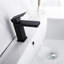 Robinet pour salle de bain à poignée carrée-55786930