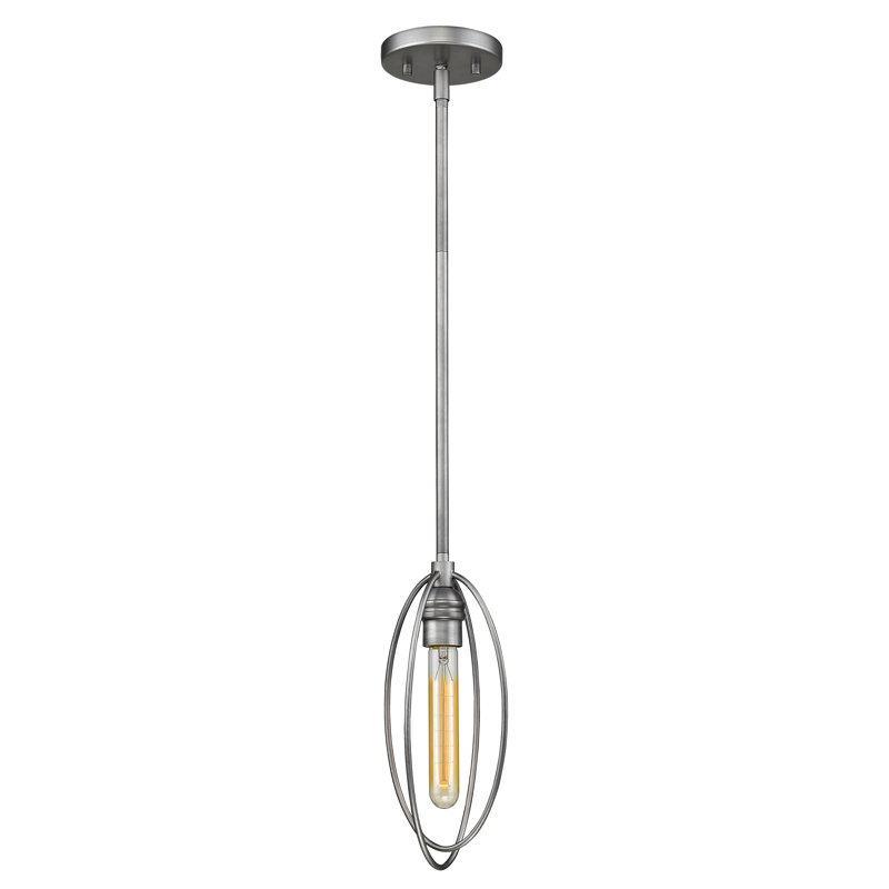 Luminaire suspendu géométrique à 1 lumière Pulliam