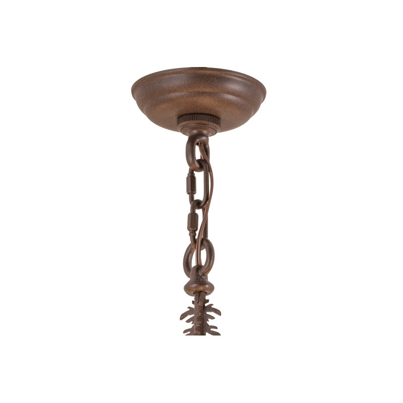 Lustre tambour 8 lumières DEL