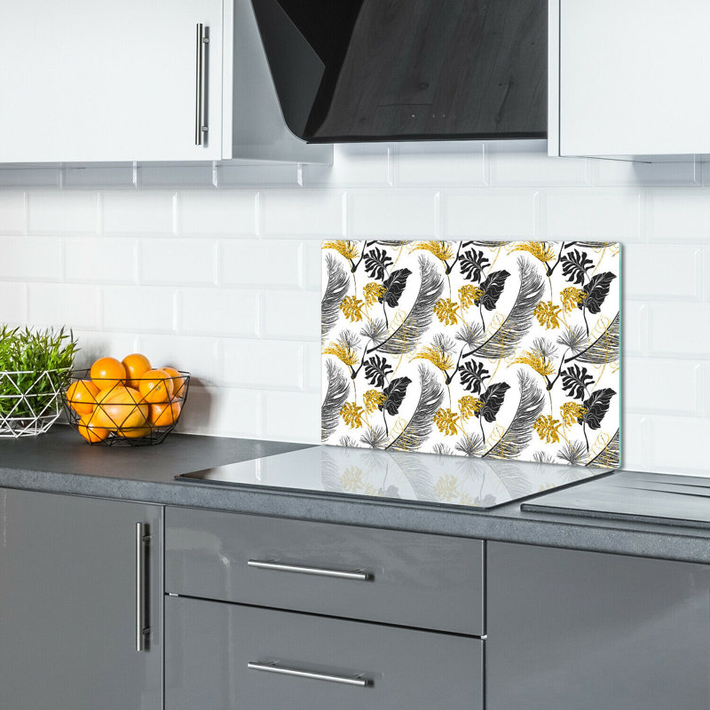 Aviston Tempered Glass Chopping Board, 52cm x 60cm
