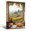 «Tuscan Vineyard Window Scene», art mural-1132240618