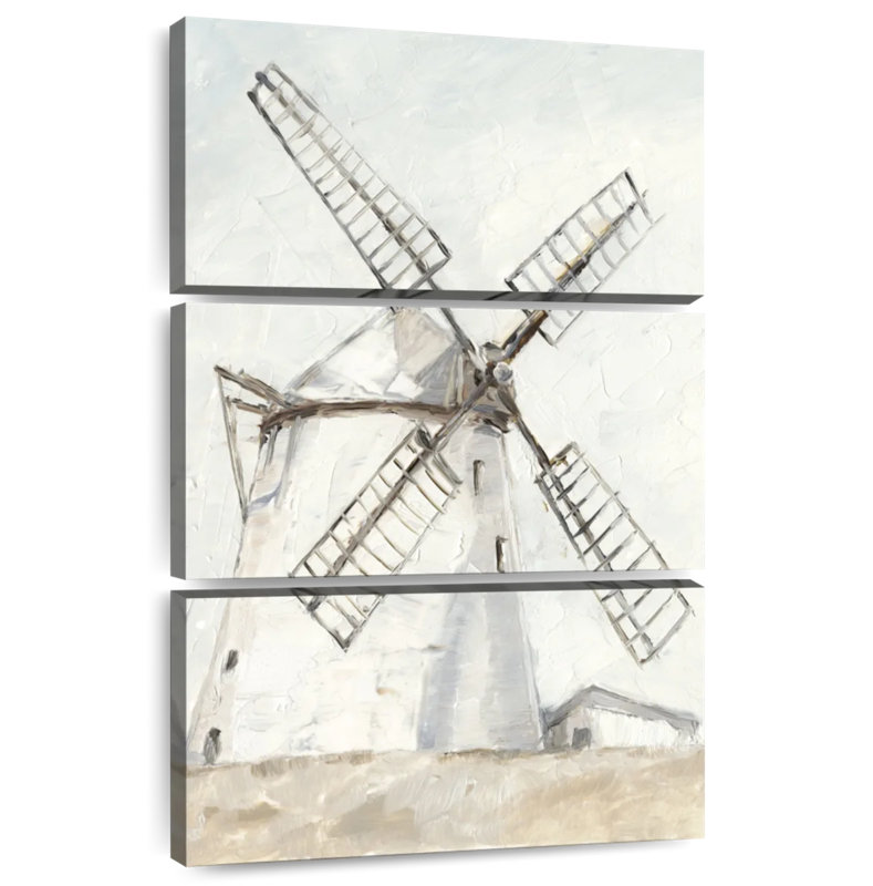 Alvord European Windmill I, 65'' H x 42'' W