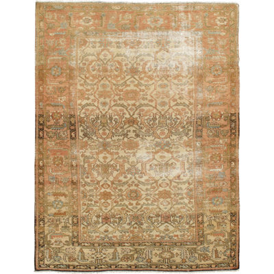 Antique One-of-a-Kind 5'1" X 6'11" Area Rug