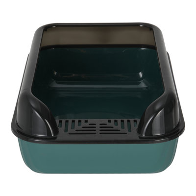 Polyethylene Plastic Litter Box with Scoop