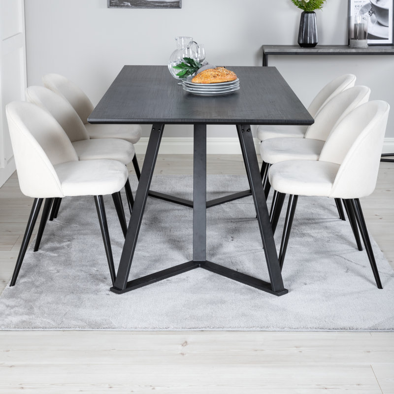 Neilsen 6 - Person Dining Set, Beige