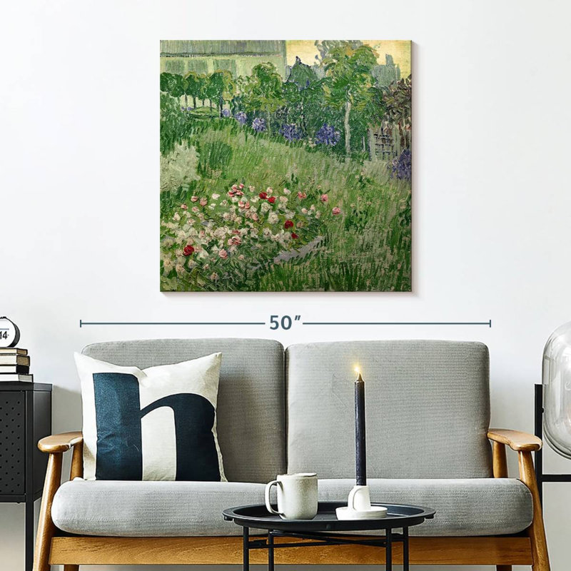 Jardin d'Alvord Daubigny, H 30 po x l 30 po