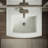 Archer 24" Rectangular Pedestal Bathroom Sink with Widespread Faucet Holes-3639118-4101769