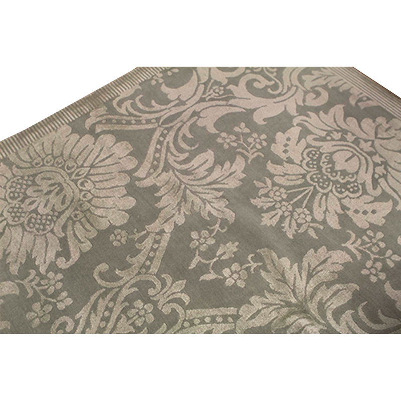 Hand Woven Wool Floral Area Rug