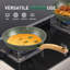 Batterie de cuisine antiadhésive en aluminium 30 pièces Donnovin-108258202
